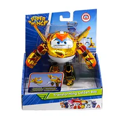 Ігрова фігурка-трансформер Super Wings Transforming Золотий Хлопчик Golden Boy det0018358 - мініатюра 8
