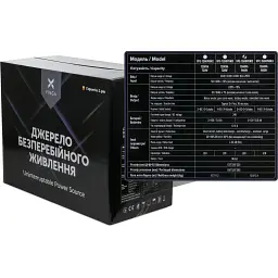 Пристрій безперебійного живлення Vinga LED 1500VA ( VPE-1500PRM2 ) (VPE-1500PRM2) - мініатюра 6