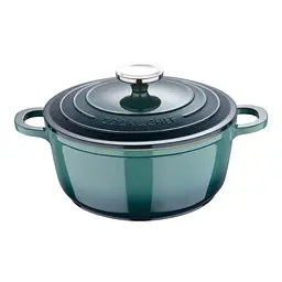Каструля з кришкою Bergner Excalibur зелена 20 см 2,2 л (BG-36100-GR)