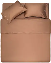 Підковдра Mix&Match 160х220см 100% бавовна сатин коричневий ARDESTO pbe0050572
