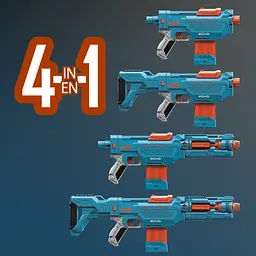 Іграшкова зброя бластер Hasbro Nerf Echo CS-10 Elite 2.0 (E9533) - мініатюра 4