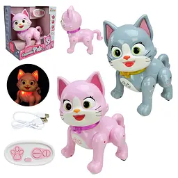 Інтерактивний робот-кішка з пультом керування Exquisite Pets (SM09F/H) в асортименті