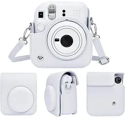 Чохол для фотоапарата Fujifilm Instax Mini 12 Білий - мініатюра 3