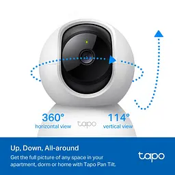 IP-камера TP-Link Tapo C210P2 3 Мп N300 microSD motion detection - мініатюра 5