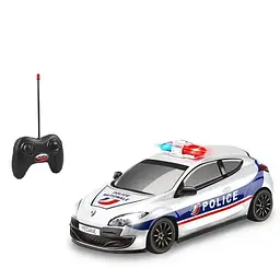 Машинка на радіокеруванні "RENAULT Megane R.S. Поліція" на батарейках (29,8x15,5x14 см) Kool Speed