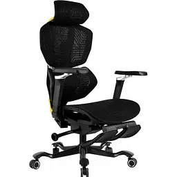 Геймерське крісло GT Racer X-7001 Black/Yellow [156460] - мініатюра 2