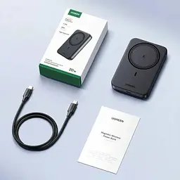 УМБ Ugreen Magnetic Wireless 10000 mAh 20W USB-C In/Out (PB561) Black - мініатюра 3