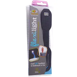 Закладка-ліхтарик Flexilight Rechargeable Класика Чорні краплі, 14,7х3,6х1,3 см (FLRBD) - мініатюра 8