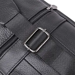 Чоловіча шкіряна сумка через плече Vintage 17х26х7 см 000168383 - мініатюра 3