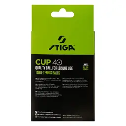 М'ячик для настільного тенісу Stiga Cup ABS 12 шт. (1110-2510-12) (931161) - мініатюра 3