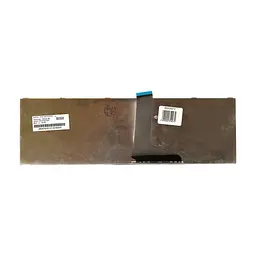 Клавіатура ноутбука PowerPlant TOSHIBA Satellite C850, C870 чорна, чорний фрейм (KB310272) - мініатюра 2