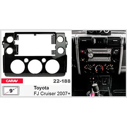 Перехідна рамка Toyota FJ Cruiser Carav 22-188 - мініатюра 5