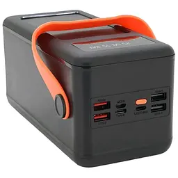 Повербанк Powerbank ACL PW53 Solar 80000mAh Type-C/Lighting/Micro-USB Black - мініатюра 2