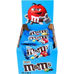 Драже M&M's з рисовими кульками у молочному шоколаді, 36 г (691321) - мініатюра 3