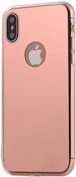 Чохол-накладка TOTO TPU iPhone X Rose Gold