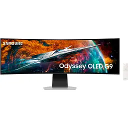 Монітор Samsung 49" Odyssey OLED G95SC [LS49CG954SIXUA] [133544] - мініатюра 2