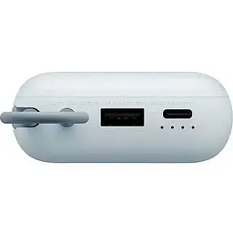 Портативна батарея Xiaomi Power Bank 10000 mAh 22.5W Integrated Cable Blue (BHR9073GL) - мініатюра 6