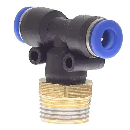 Штуцер цанговий Т Ø6 мм МТ 3/8" SIGMA (7027341) - мініатюра 3