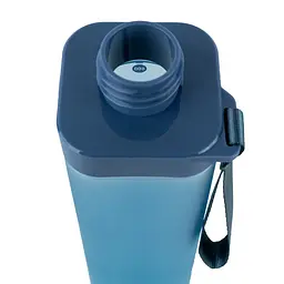 Пляшечка для води Kite квадратна 700 мл синя (K24-1210-1) - мініатюра 5