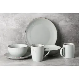 Тарілка Ardesto Lucca Dessert 19 см Illusion Blue (AR2919BMC) - мініатюра 2