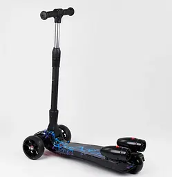 Самокат 94666 Best Scooter MAXI з парогенератором, музика, дим, колеса PU, в коробці (6900066349102) - мініатюра 4