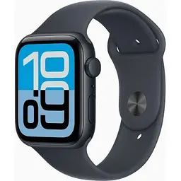 Смарт-годинник Apple Watch SE 3 GPS 44mm Midnight Aluminium Case with Midnight Sport Band - S/M (MEHN4RK/A)