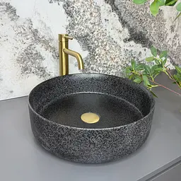 Умивальник VBI Prato L Space накладний 39x39 см black matt VBI-011418