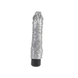 Вібратор DarkMuscle Chubby Beau 21.5 см (сріблястий) - мініатюра 8