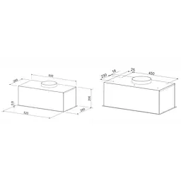 Витяжка ELEYUS URBAN 960 LED 52 BL - мініатюра 6