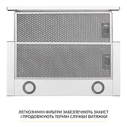 Витяжка телескопічна WEILOR WT 67 WH - мініатюра 7