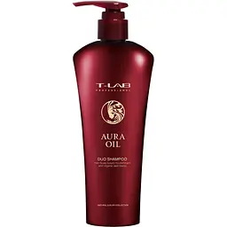 Шампунь для сухого і пошкодженого волосся T-Lab Professional Aura Oil Duo Shampoo відновлювальний 750 мл