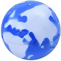 Дитячий фомовий м'яч Bambi MS 4075(Blue-White) поліуретан, діаметр 6 см