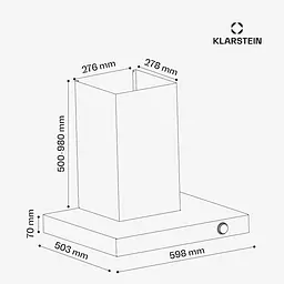 Витяжка Klarstein AirNova (10046497) - мініатюра 8