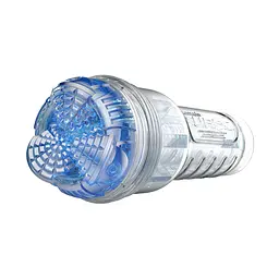 Мастурбатор Fleshlight Turbo Core Blue Ice, оральний секс (глибоке горло) - мініатюра 2