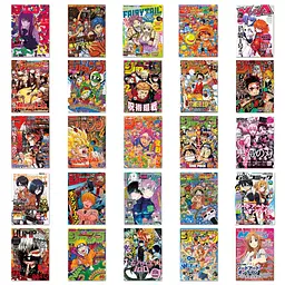 Стікерпак Епоха манги: Легенди та герої Набір наклейок GeekLand Manga Era: Legends and Heroes 50 штук - мініатюра 4