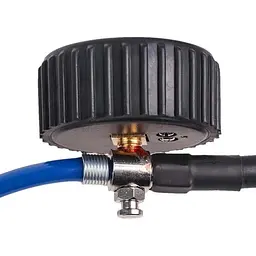 Автомобільний компресор двопоршневий Vitol 12v 360вт 90л 10атм 25А з дефлятором (K-72) - мініатюра 2