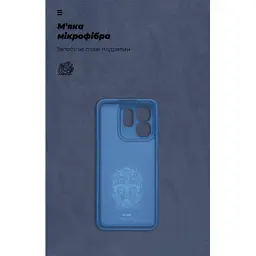 Чохол до мобільного телефона Armorstandart ICON Infinix Hot 50i / Smart 9 Camera cover Blue (ARM80981) - мініатюра 4