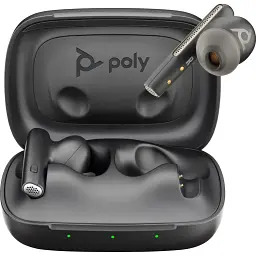 Навушники TWS Poly Voyager Free 60 Earbuds + BT700A + BCHC Black - мініатюра 4