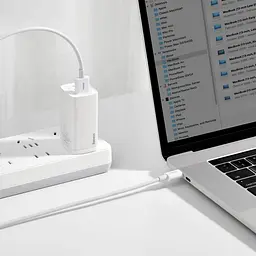Кабель Baseus USB2.0AM-Type-C M, 2 м,(20V/3A), (66W) Superior Series Білий (CATYS-A02) - мініатюра 6