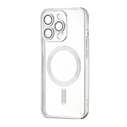 Чохол Ductil Metallic Edge with MagSafe (Protected Camera & Lens) iPhone 14 Pro Silver