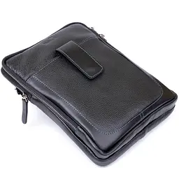 Чоловіча шкіряна сумка SHVIGEL 20х26,5х4,5 см sum0012315 - мініатюра 3