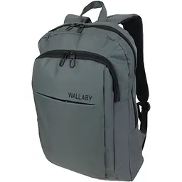 Рюкзак для ноутбука Wallaby 156 Сірий - мініатюра 3
