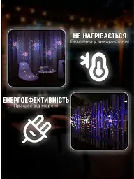 Гірлянда-штора — Феєрверк - мініатюра 3