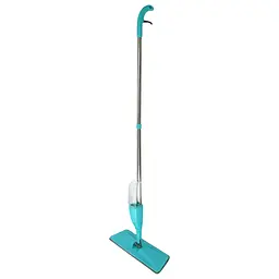 Швабра Idea Home DS-1261B Blue микрофибра с распылителем 117х35х11 см голубая (DS-1261B)