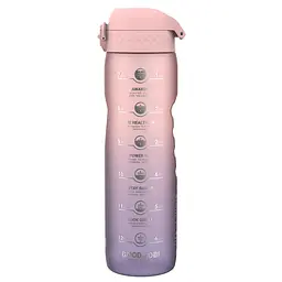 Спортивна пляшка Ion8 Quench Recyclon BPA Free, 1 л - Periwinkle/Rose Motivator
