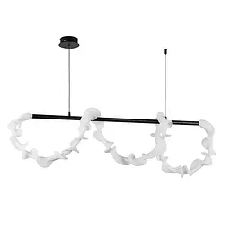 Люстра LED Levistella 7813177 (1200) BK, 27W, 3000K, чорний, стельова