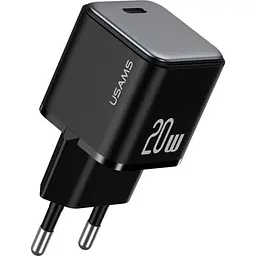 Мережевий зарядний пристрій Usams US-CC183 20W Black (CC183TC01) [139638]