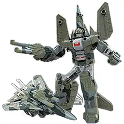Трансформер літак темний камуфляж A-Toys 22х9х23,5 см det0013415 - мініатюра 2
