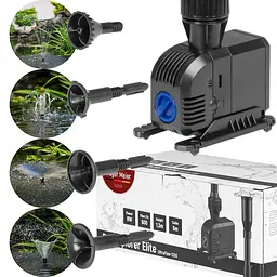 Насос-фонтан з фільтром Kruger Meier PondXplorer Elite 1200 для садового ставка 3-в-1 (600 л/г) - мініатюра 10