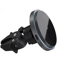 Автотримач з бездротовою зарядкою Proove Circle Pro 15 W WHMP15010001 - мініатюра 2